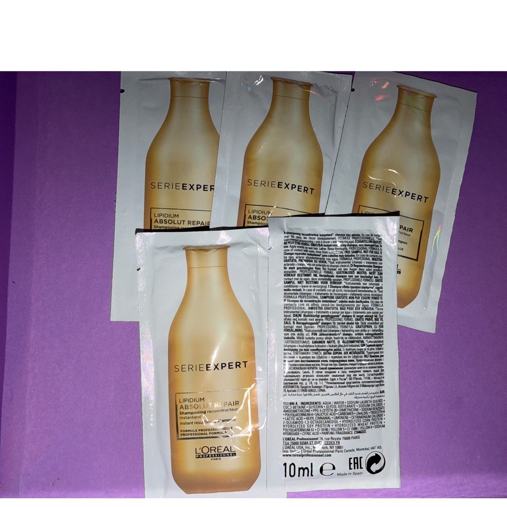 Loreal Professionnel Shampoo Absolut Repair Lipidium Repair hair care travel